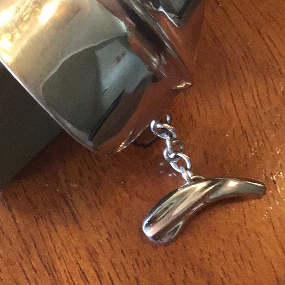 BEAUTIFUL BOLD STERLING SILVER BRACELET - Picture 5 of 6